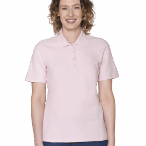 Polo T-shirt - Lyserød - Brandtex billede