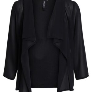 Draperet Jakke - Sort - Signature billede