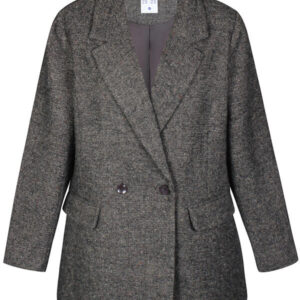 Blazer - Tweed - Reign - Brun - ZE-ZE billede