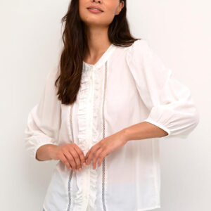 Skjorte - CUasmine - Hvid - Culture billede