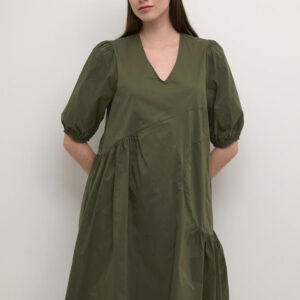 Kjole - CUfree Antoinett - Burnt Olive - Culture billede