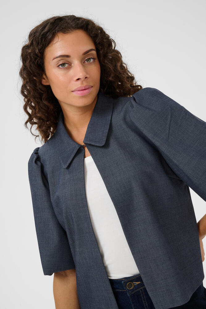 Jakke - CUcybilla Cattia - Blue Denim - Culture billede