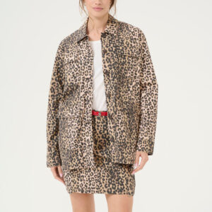 Jakke - CUhalina - Leopard Wash - Culture billede