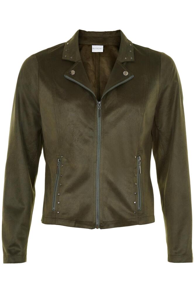 Jakke kort - Mapelina - Army - IN FRONT billede