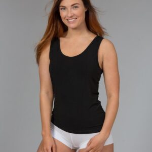 Tanktop - Bambus - Sort - Trofé billede