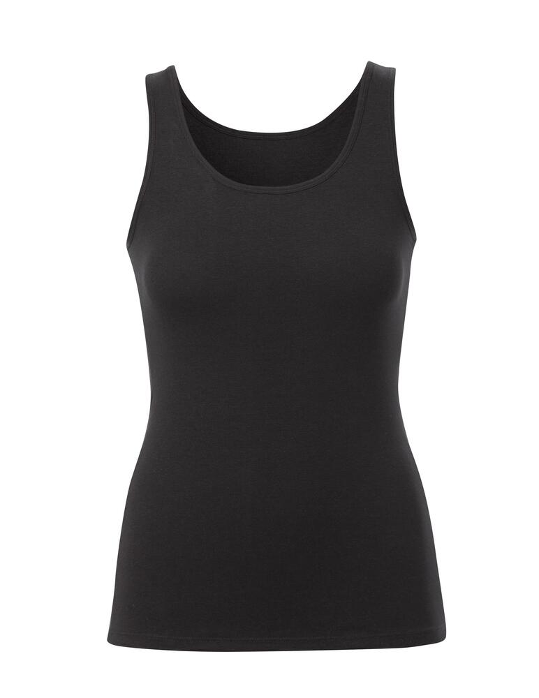 Undertrøje - Basis- 2-pak - Sort - Trofé billede