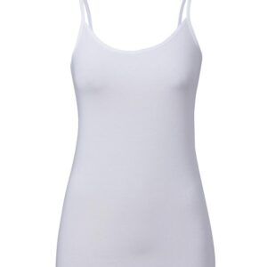 Undertrøje - Smalle stropper - 2-pak - Hvid - Trofé billede