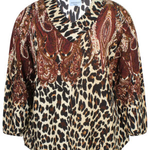 Bluse - Siff - Maroon - Zhenzi billede