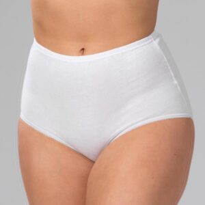 Bomuldstrusser Maxi - 2-pak - Hvid - Trofé billede