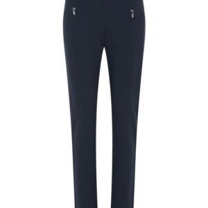 Bukser - Stretchy Fabric - Mørkeblå - Micha billede