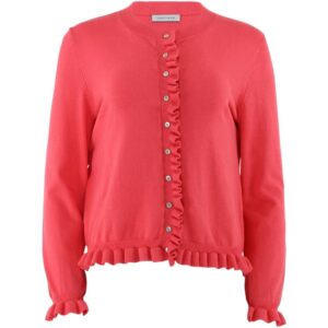 Cardigan - SisseSolid - Berry - Continue billede