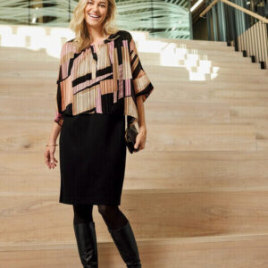 Kjole - 2 delt - Pale Mauve - Brandtex billede