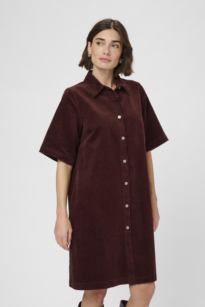 Kjole - CUbaela Klay - Bitter Chocolate - Culture billede