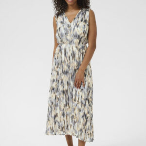 Kjole - KAvicki - Grey Graphic Blur - Kaffe billede