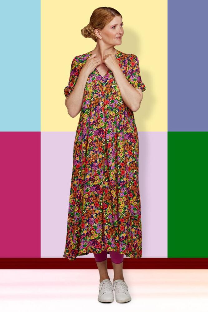Kjole - POW a colourexplosion du Lillian - du Milde billede
