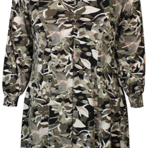 Kjole - Saki - Stone Green - Zhenzi billede