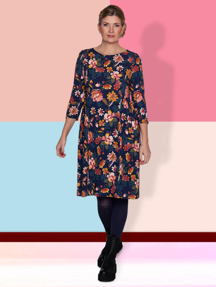 Kjole - duKamma lights up the room - Blomster - du Milde billede