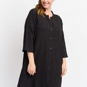 Lang skjorte - PNGunvar - Sort - Pont Neuf billede