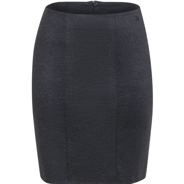 Nederdel - Sylva - Grey Melange - Aida Fashion billede