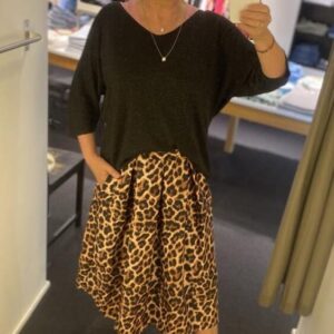 Nederdel - Tulip - Leopard - SOMMERSTEDT billede