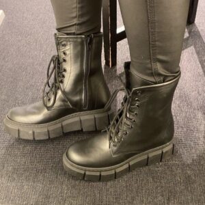 Støvle - med snøre - Montana Black - LDBK billede