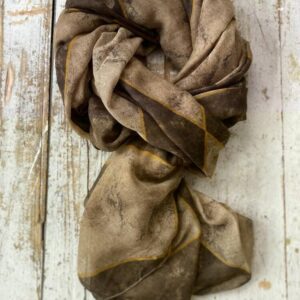 Tørklæde - Ruder - Taupe - Vanting billede