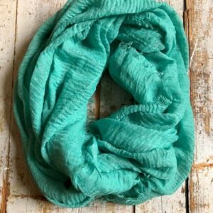 Tørklæde - Turkis - Vanting billede