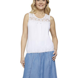 Top - Blonde - Hvid - Signature billede