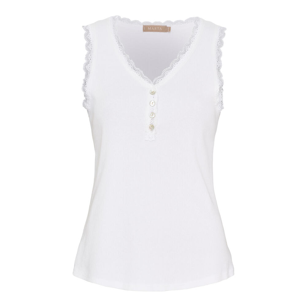 Top - MdcGaia - White - Marta du Château billede