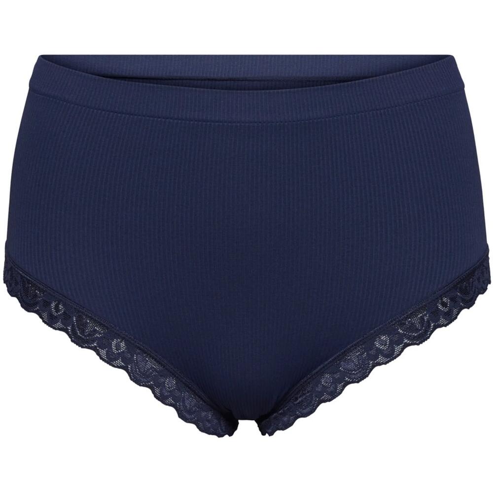 Trusser - Feline Rib Midi - Blu - Tim & Simonsen billede