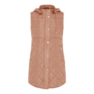 Vest - Quilt - Cognac - Micha billede