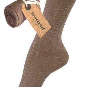 Strømper - Bambus - Pine Bark - Festival billede