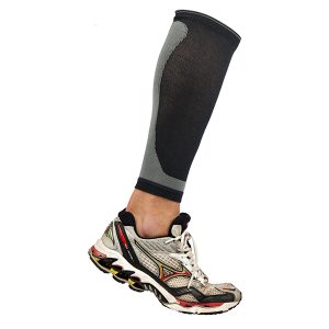 SupCare Kompressions Sleeves Læg (Sort/Grå) billede