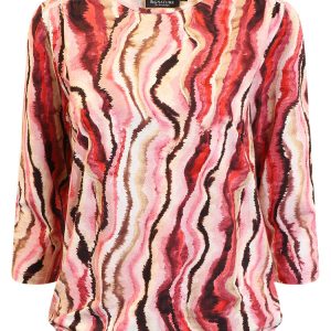 Bluse - 219419 - Pink mønster - Signature billede