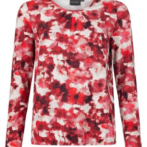 Bluse - 219625 - Rød - Brandtex billede