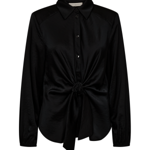 Bluse - FQDove - Black - FREEQUENT billede