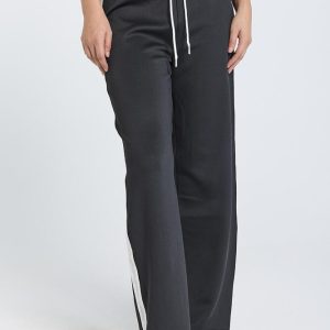 Bukser - FQMalacy - Black/Off White - FREEQUENT billede