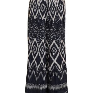 Bukser - Plisseret - Grafisk Mønster - Signature billede