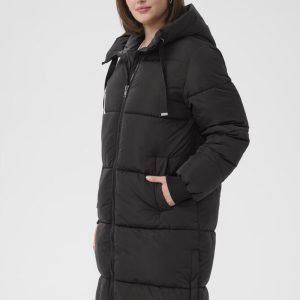 Frakke - KAnika - Black Deep - Kaffe billede