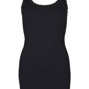 Top - Frida Plus Long - Nero - Tim & Simonsen billede