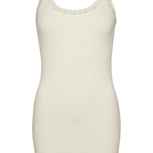 Top - Frida Plus Long - Panna - Tim & Simonsen billede