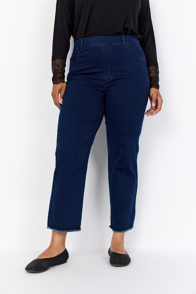 Jeans - WA-Summer 5 - Mørk Denim - Wasabi Concept billede