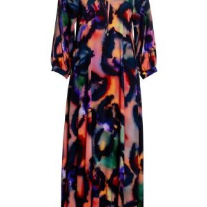 Kjole - My Winterdream etGerbera - Multicolor - du Milde billede