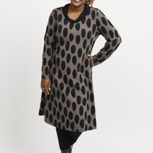 Kjole - PNVally - Taupe - Pont Neuf billede