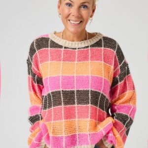 Pullover - Strik - Ro På - Taupe - Lene Beier X Lind billede