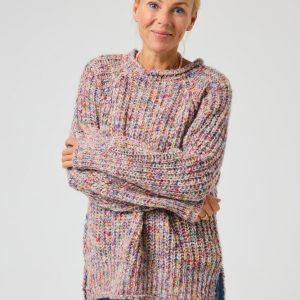 Pullover - Strik - Sommerhus - Multi Color - Lene Beier X Lind billede