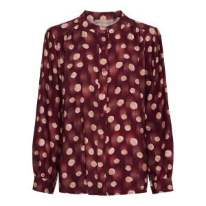 Skjorte - MdcSpinel - Bordeaux - Marta du Château billede