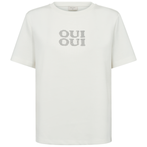 T-Shirt - FQMALAK - Star Off White - FREEQUENT billede