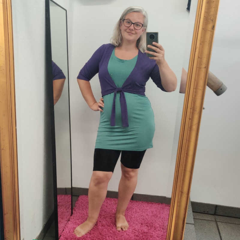 Bamboo Bolero Purple - Amamiko