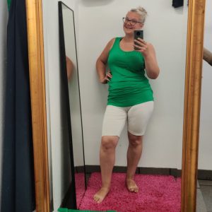 Bamboo Tank Top Green - Amamiko